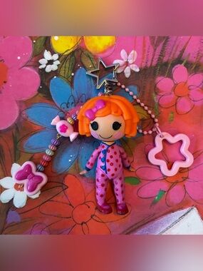 Handmade Lalaloopsy keychain <3